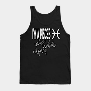 I'm a PISCES Tank Top